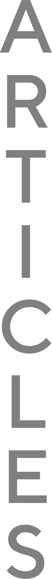 Vertical text spelling 'ARITIC' with each letter in a black or gray box.