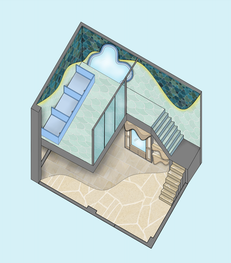 renderd axonometric