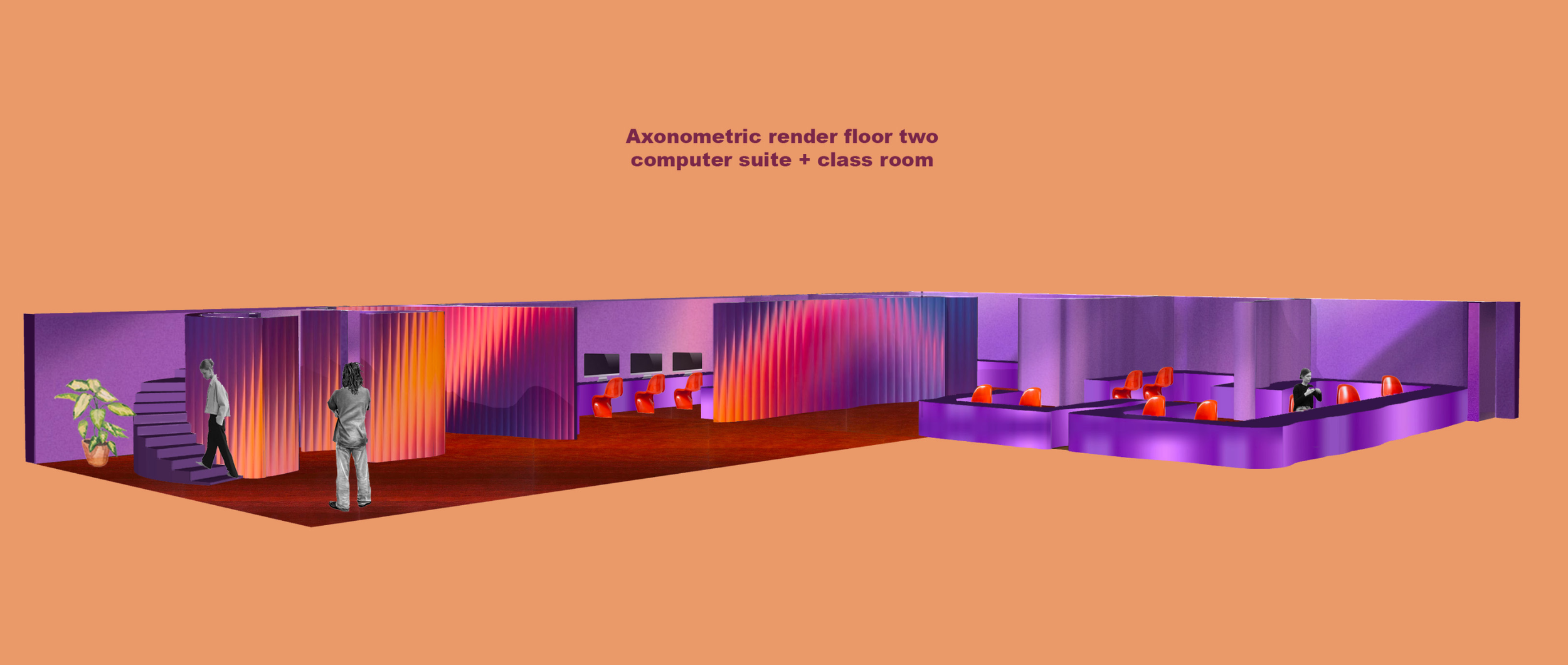 floor two computer suite / classroom 