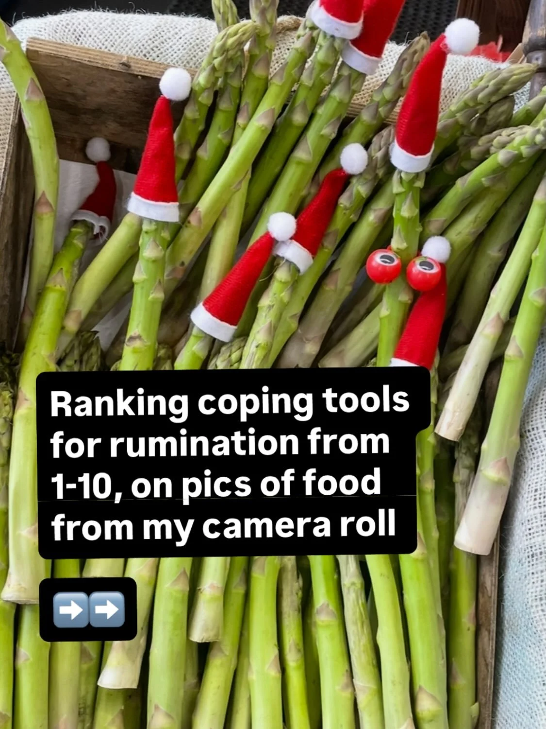 Dang, now I&rsquo;m hungry! 😂
Anyway: 
If your brain has a habit of rewatching the game tape of every interaction &hellip; over and over &hellip; at 3:30am &hellip; then you might have run through a few of those tools too. 

But if you haven&rsquo;t