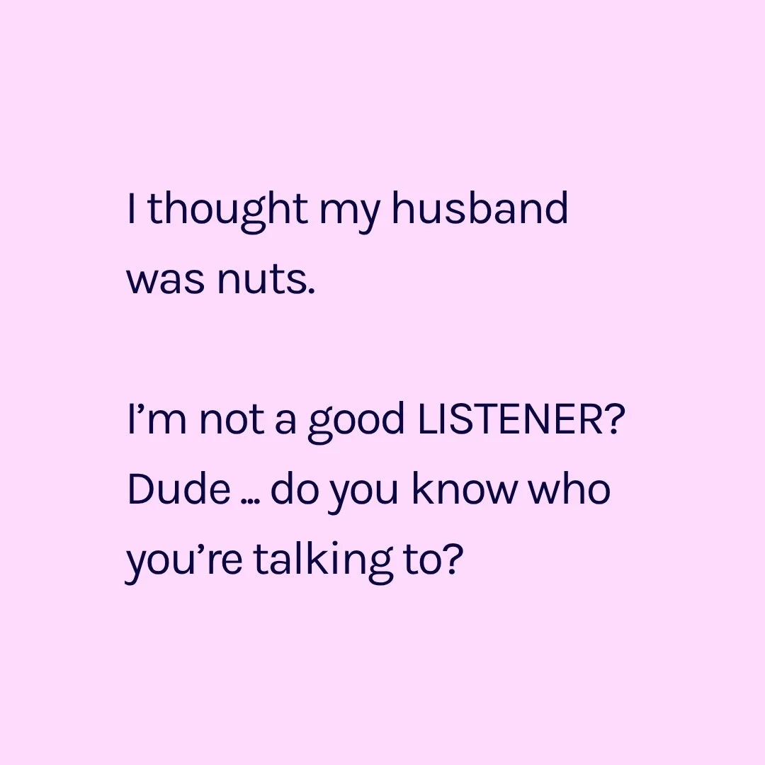 If you're in a mixed-neurotype relationship, then making more effort? Is kiiind of like trying to speak English louder and slower so that the people in Spain can understand you 😜 

You're frustrated. Misunderstood. Lonely. And you feel like all the 