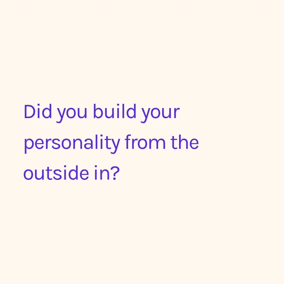 You know what's so funny? 
When we scan the room with our psychic powers to see how everyone's feeling today, WE DON'T INCLUDE OURSELVES IN THAT SCAN. 

Unmasking Maxxing is not about turning down your empathy for others. It's about including yoursel