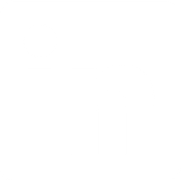 Das Bild zeigt das Logo von LinkedIn, bestehend aus einem weißen Quadrat mit abgerundeten Ecken, einem schwarzen Kreis in der oberen linken Ecke und den schwarzen Buchstaben 'in' in der Mitte.