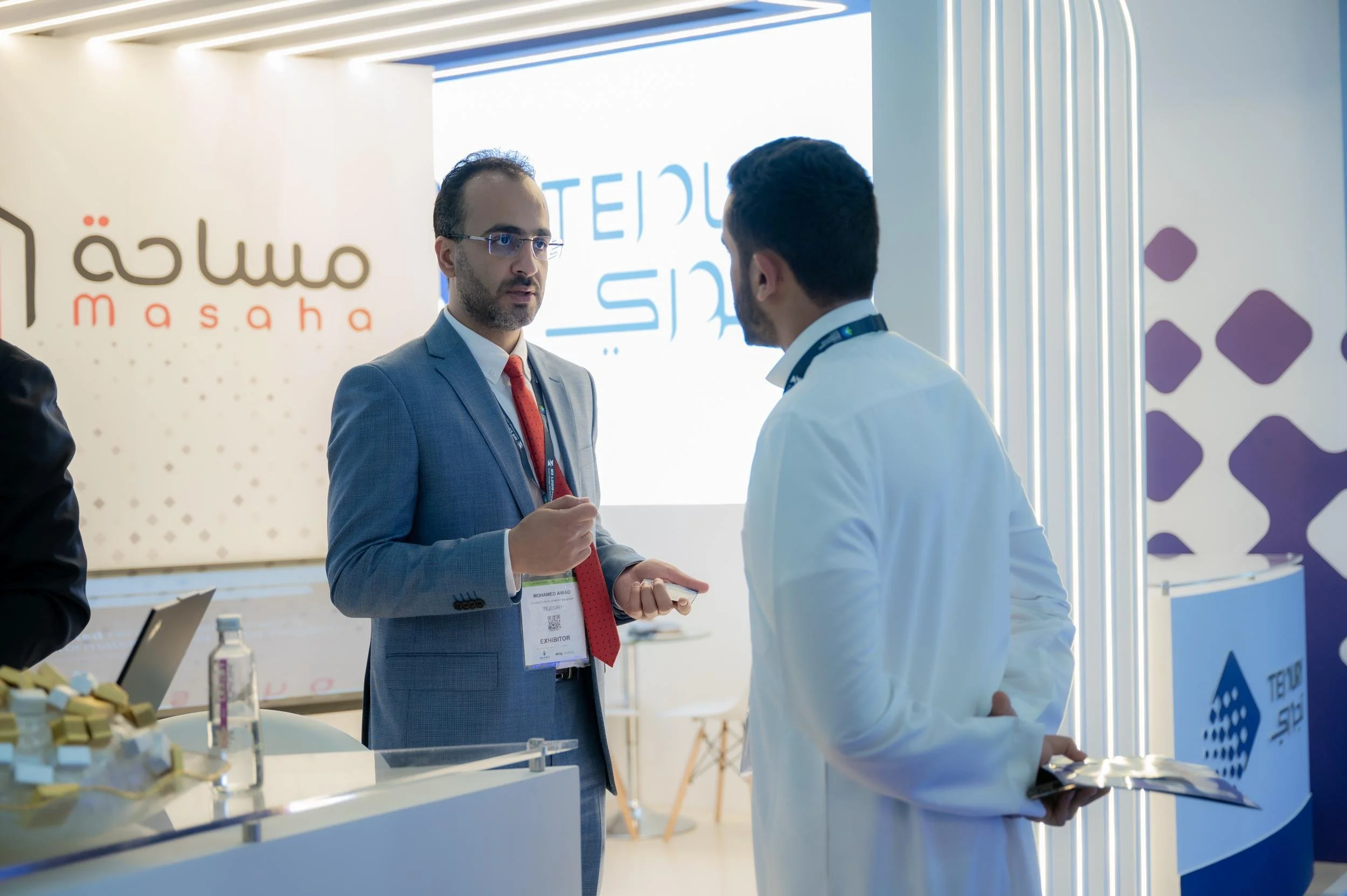 Mohamed Awad in an Exhibition 2