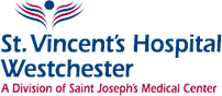 Logo of St. Vincent's Hospital Westchester.