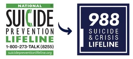 Logo for 988 Suicide & Crisis Lifeline.