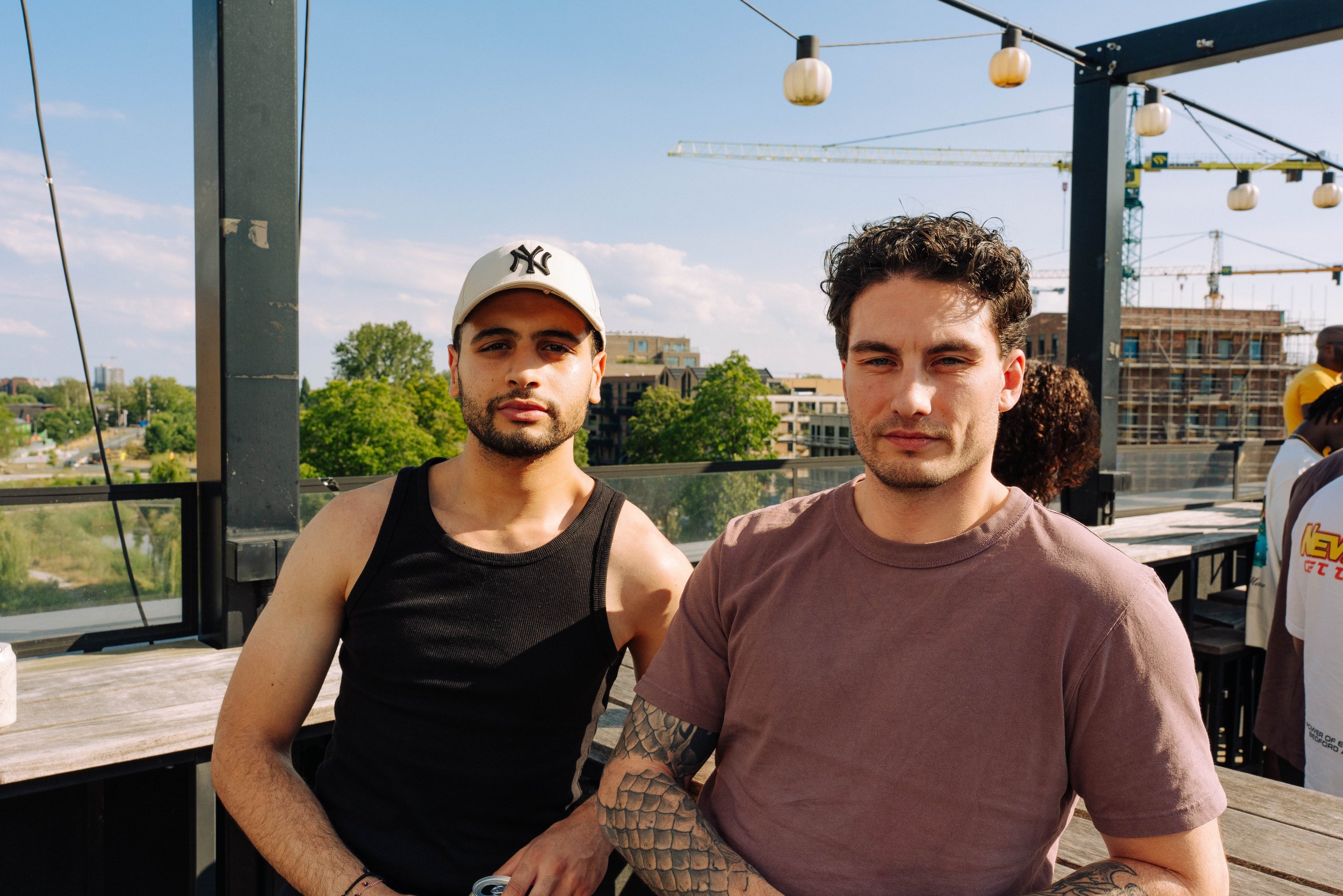Event photography at XIGNALS rooftop party in Amsterdam by Don.HEIF