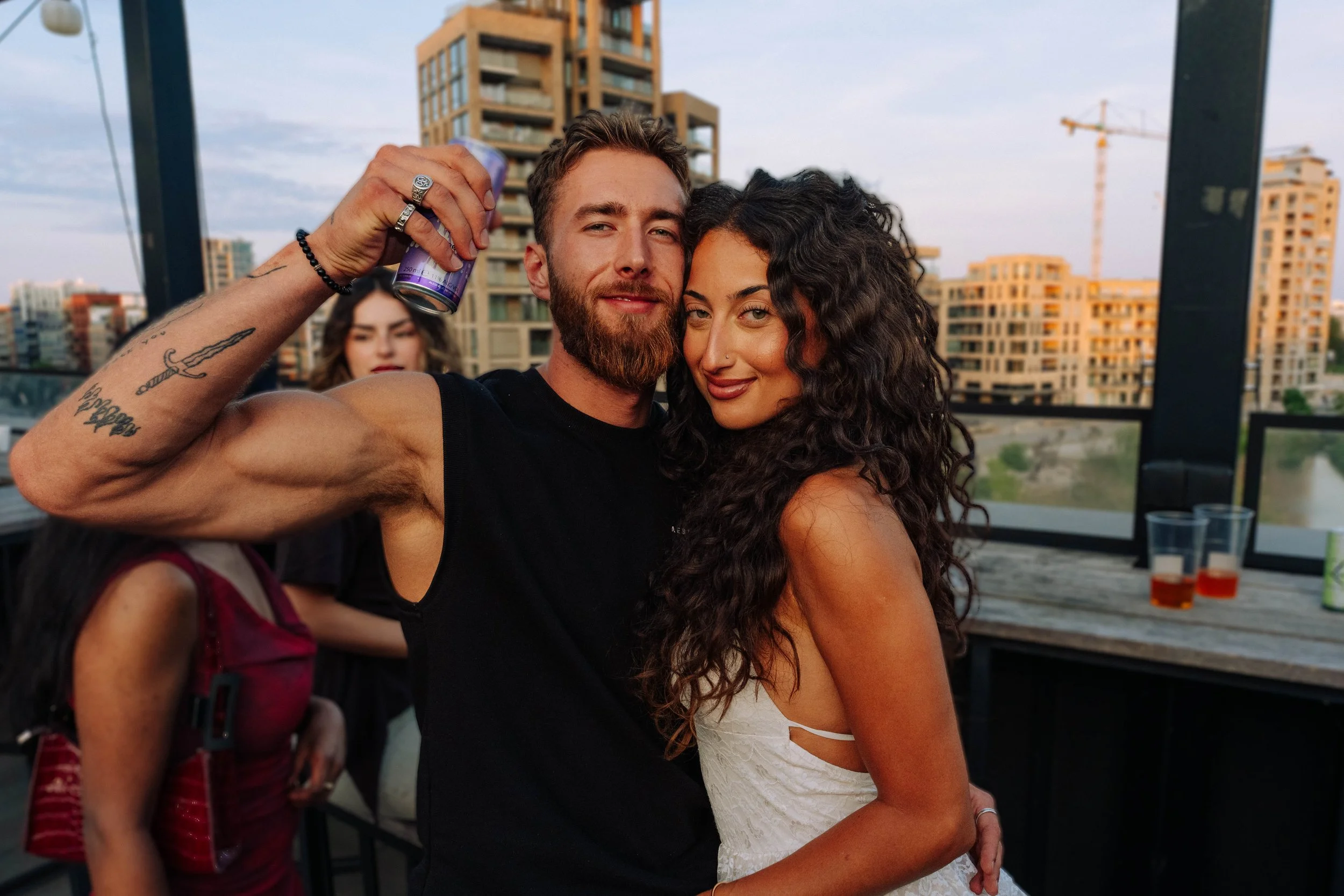 Event photography at XIGNALS rooftop party in Amsterdam by Don.HEIF