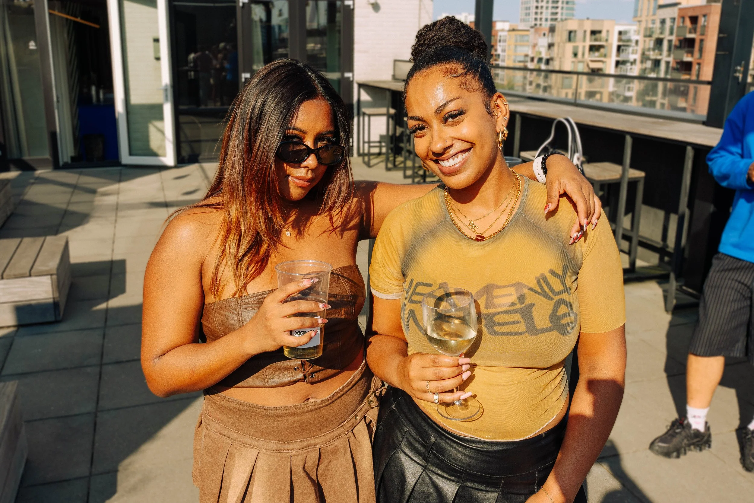 Event photography at XIGNALS rooftop party in Amsterdam by Don.HEIF