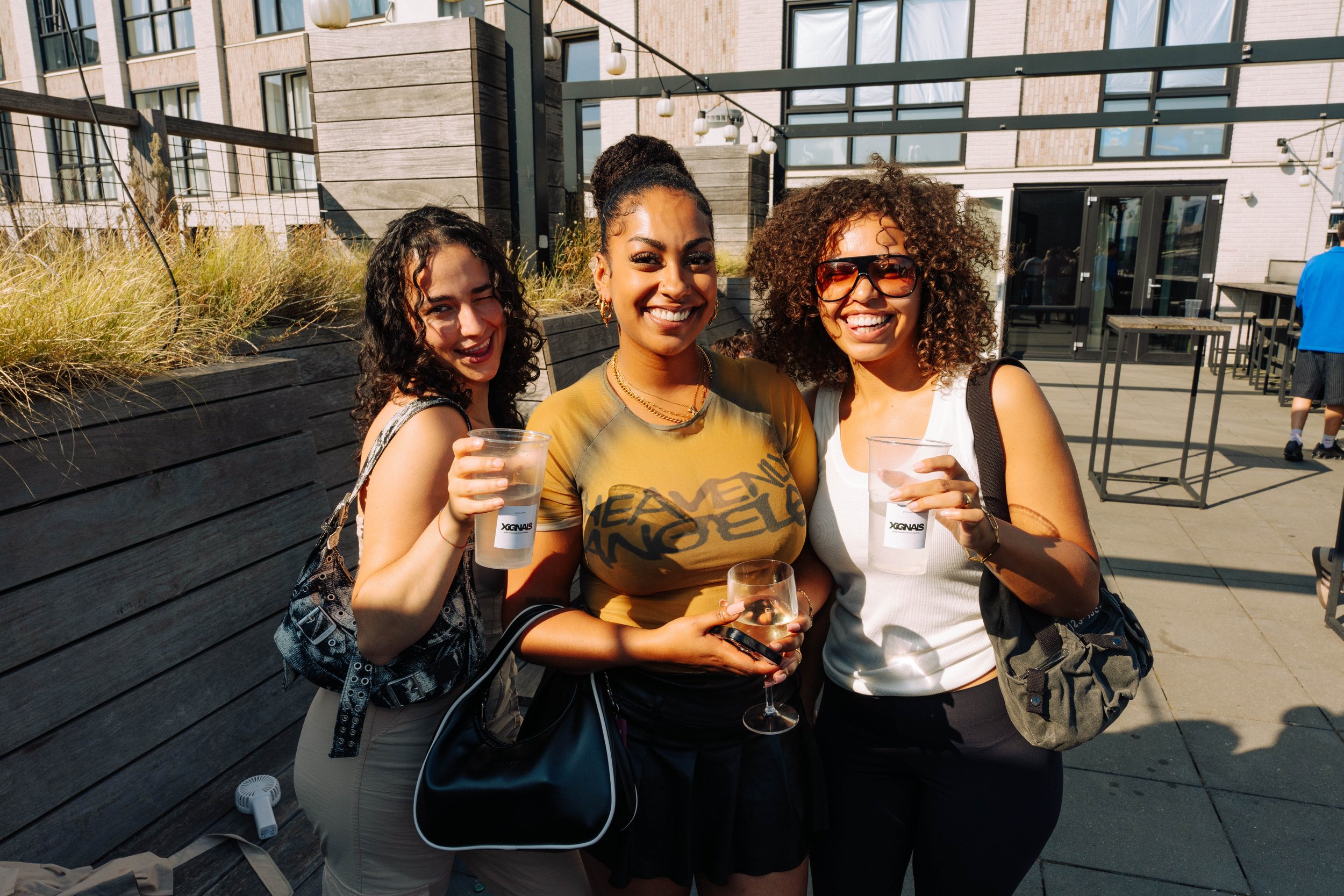 Event photography at XIGNALS rooftop party in Amsterdam by Don.HEIF
