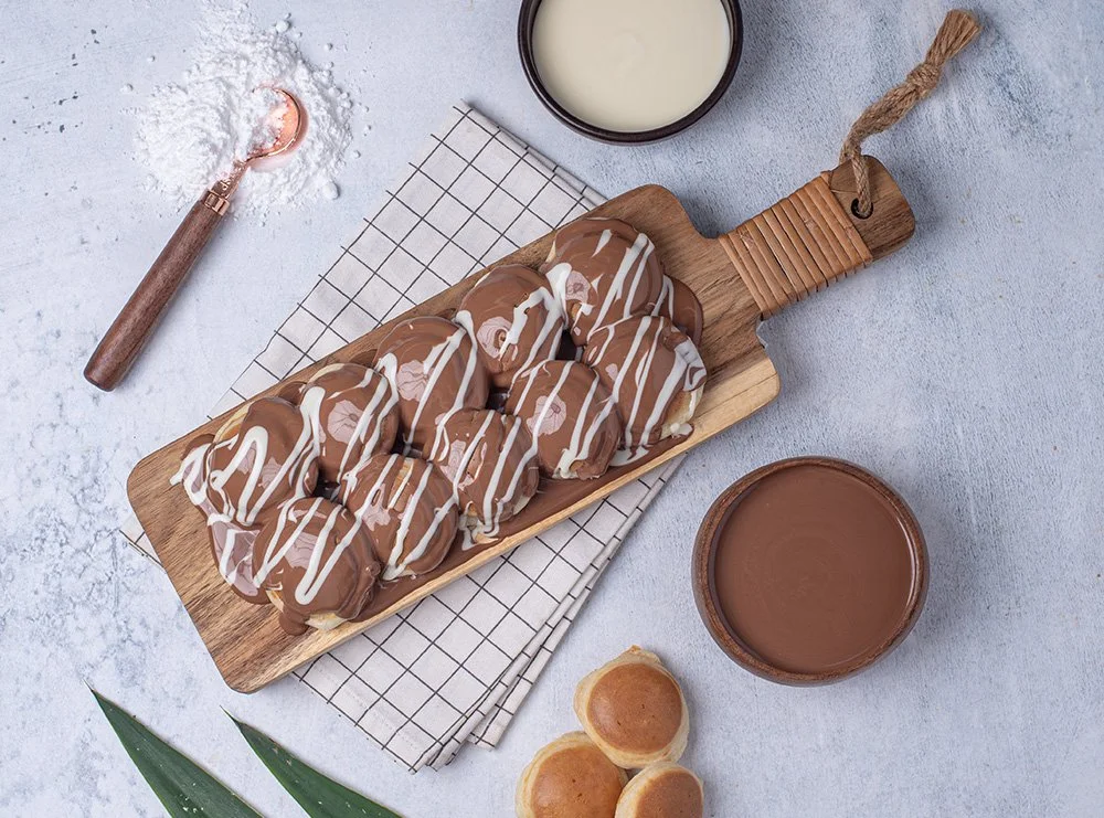 Belgian mini pancakes (10pcs)