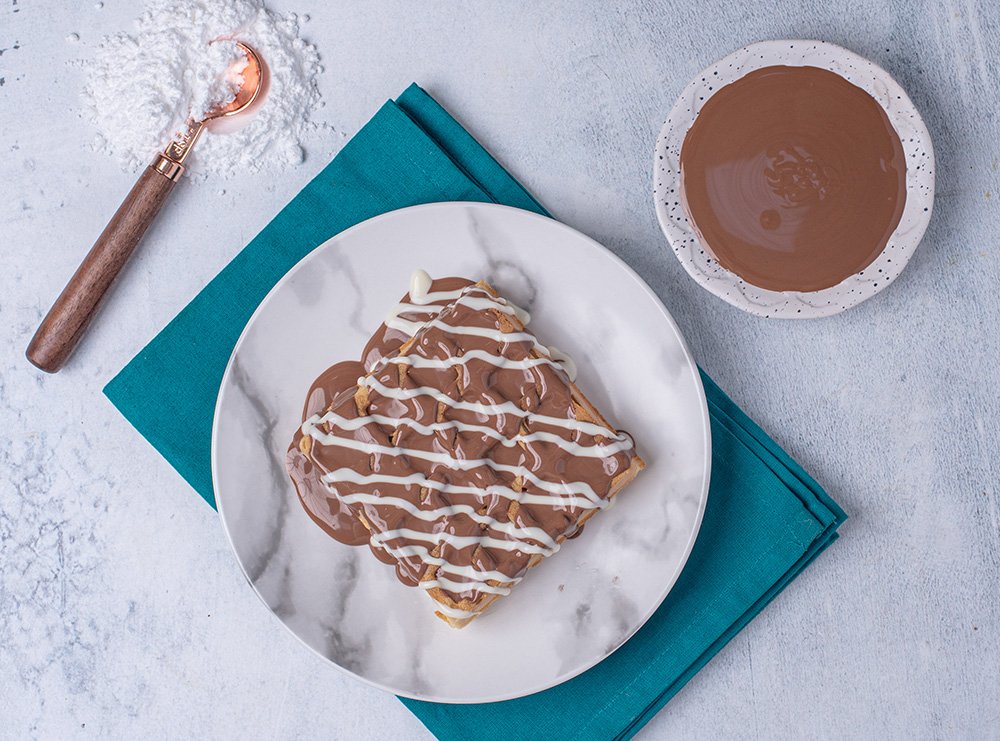 Belgian chocolate waffle