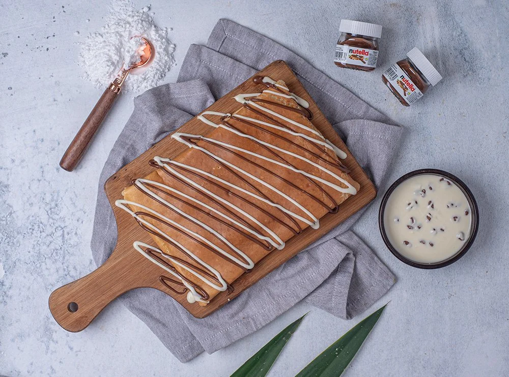 Nutella hersheys crepe
