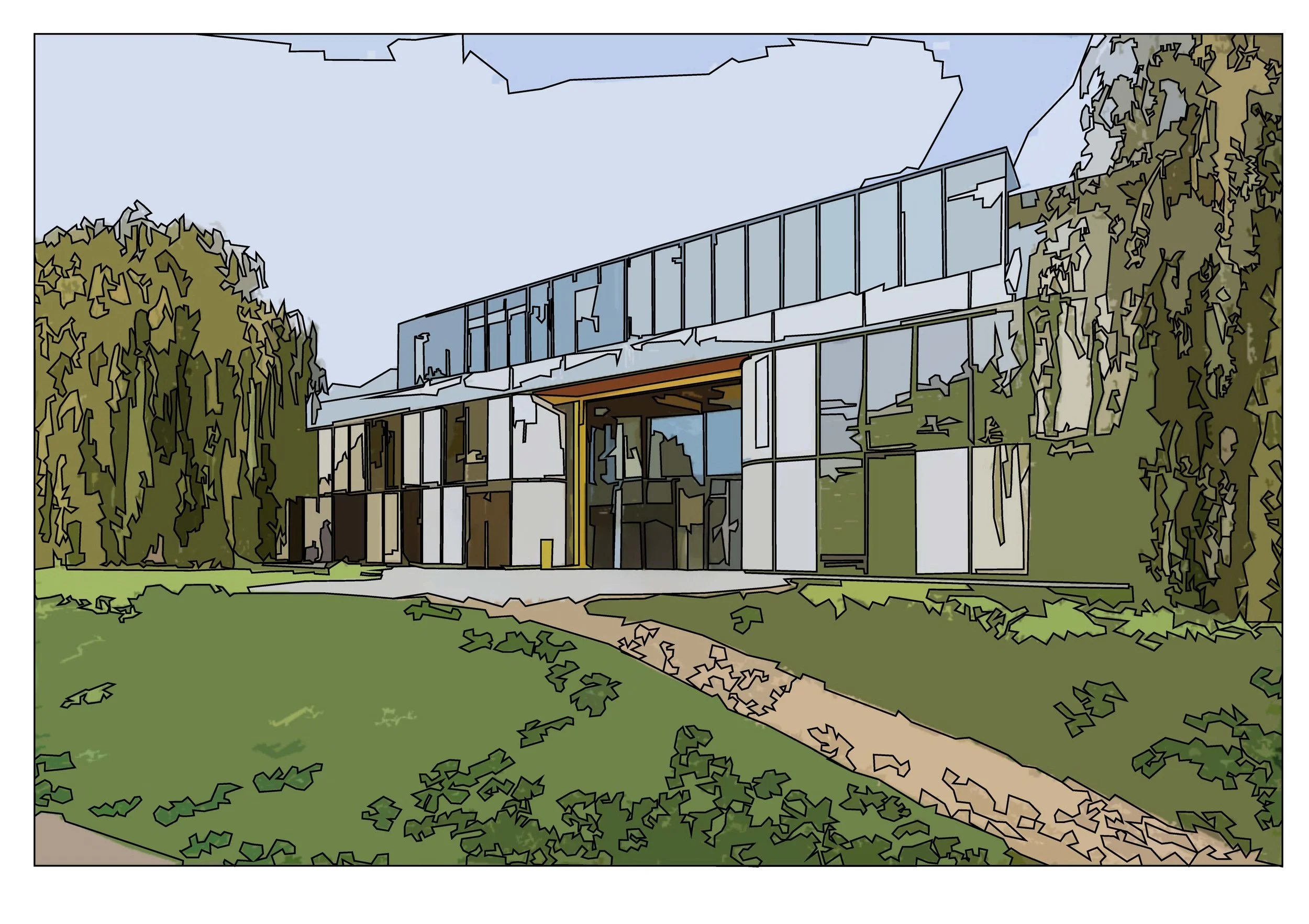 Locksbrook Campus Needlepoint