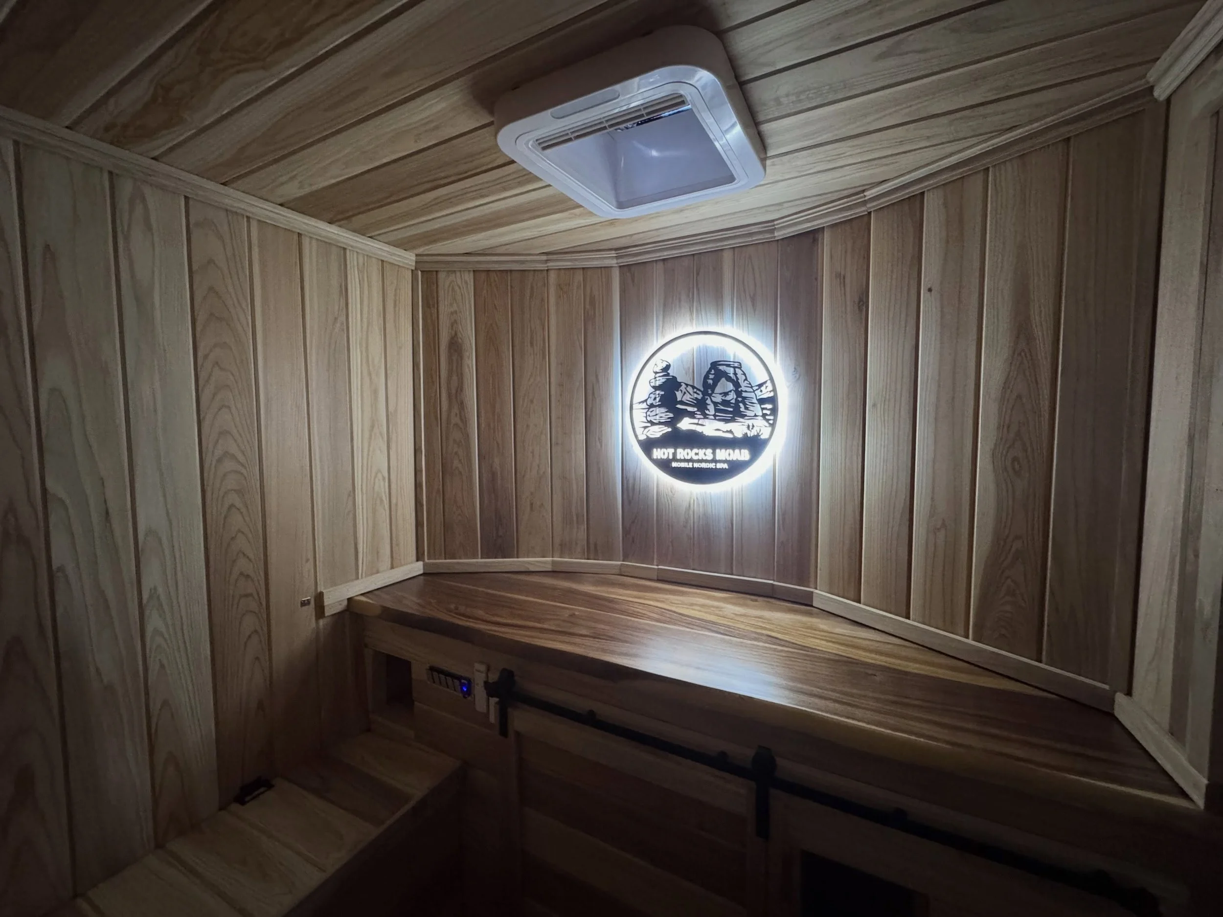 Coming soon! Mobile sauna and cold plunge.