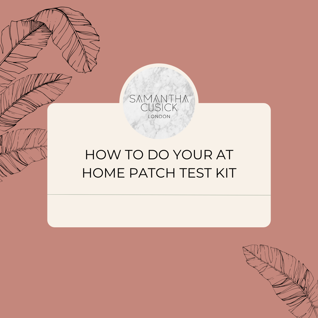 How To Do Your At Home Patch Test Kit
