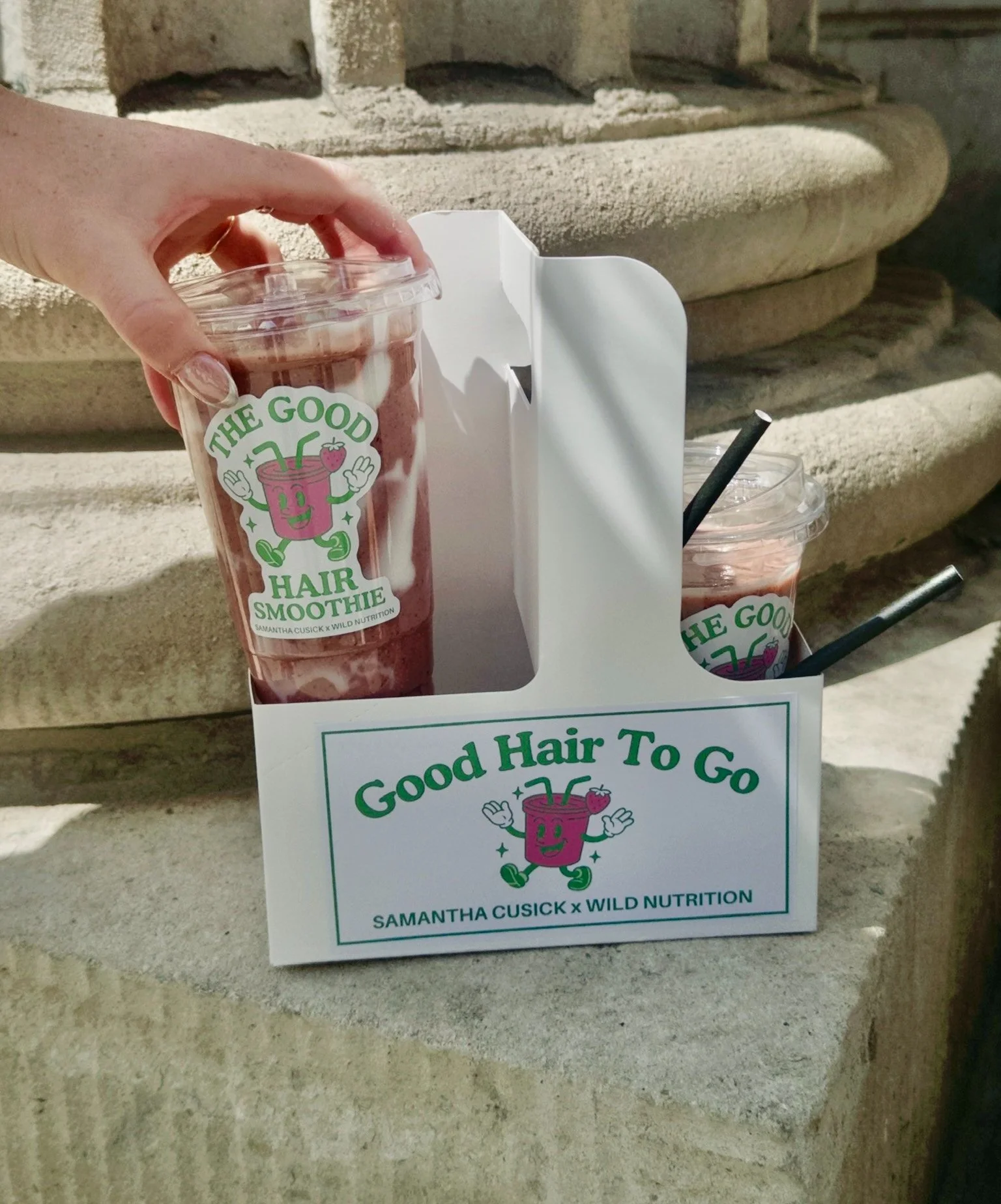 The Good Hair Smoothie: Drink Your Haircare.