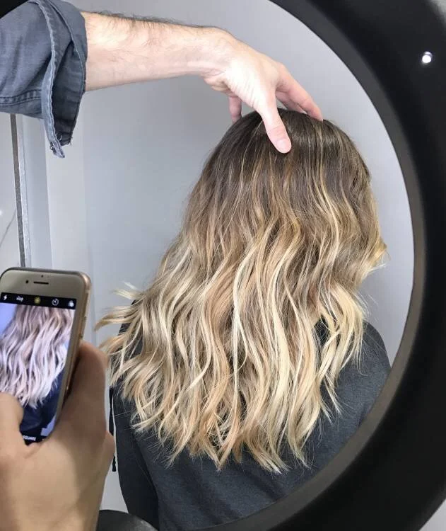 SCL hairdressing masterclass at Stā Studios London - balayage and colour education