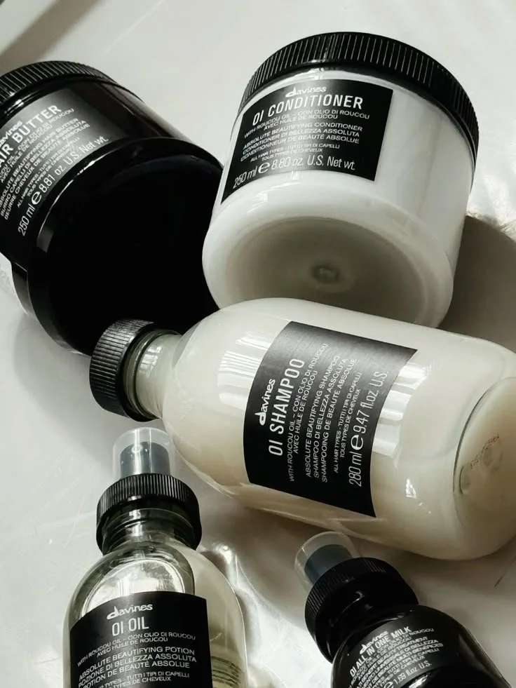 Davines OI hair care range available at SCL London hair salon