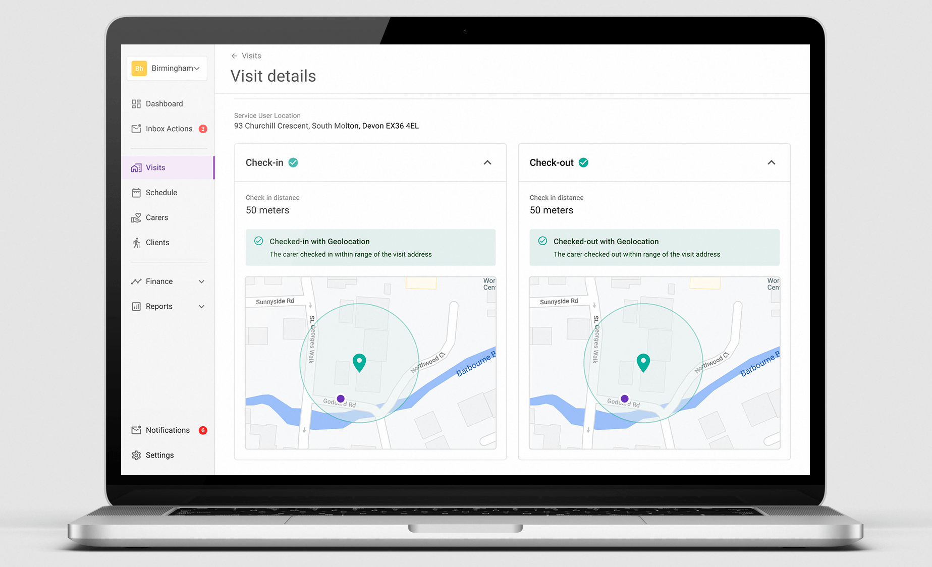 Cera Care Geolocation Hero Image
