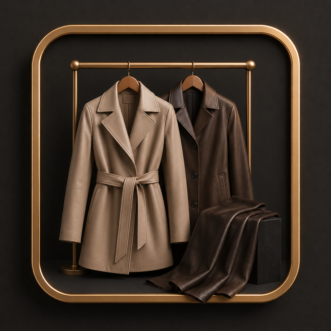 Luxury Leather Coats