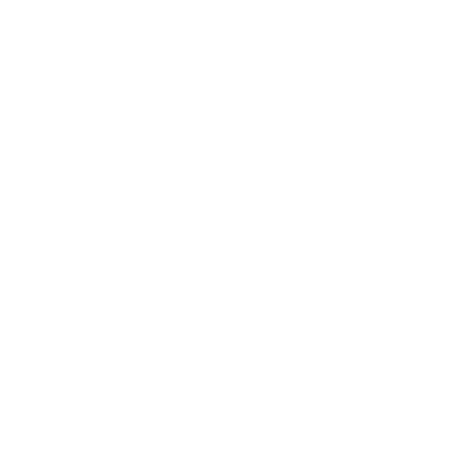 White YouTube-style play button icon on a black background