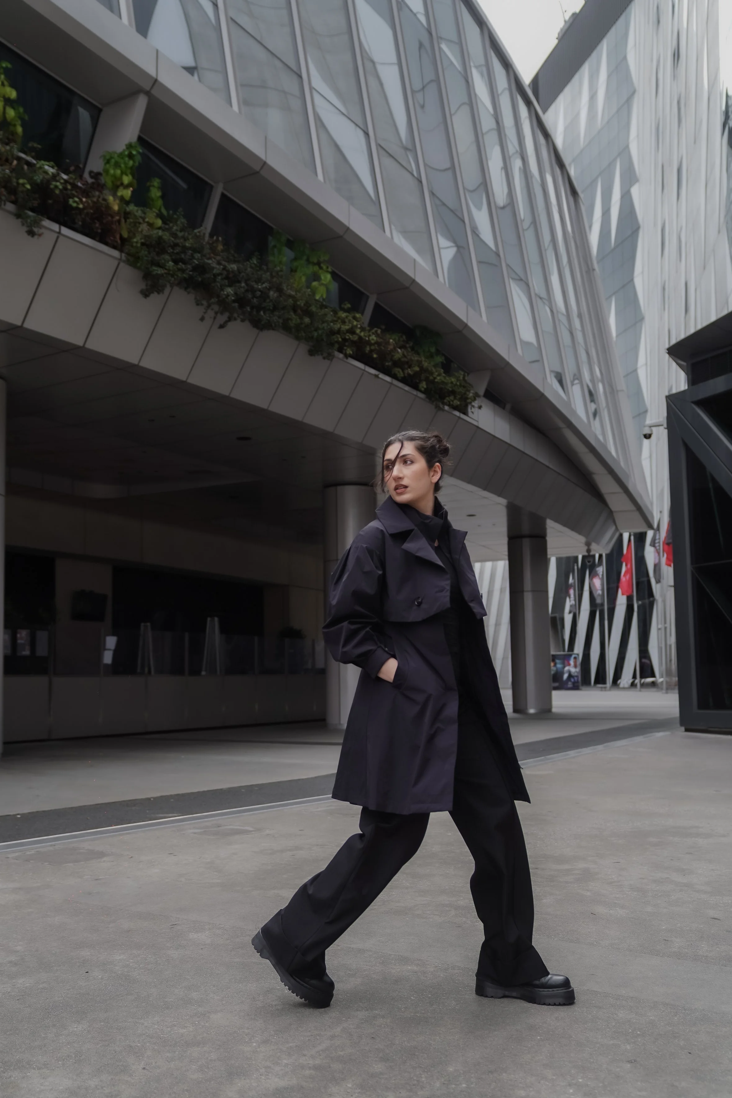The Form Hybrid Trench Coat