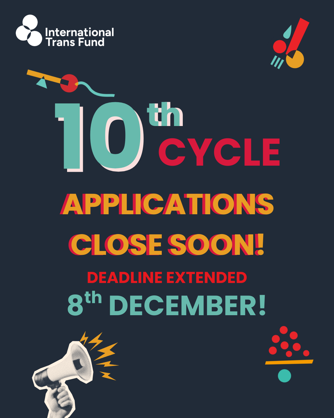 Deadline for 10th Cycle Extended