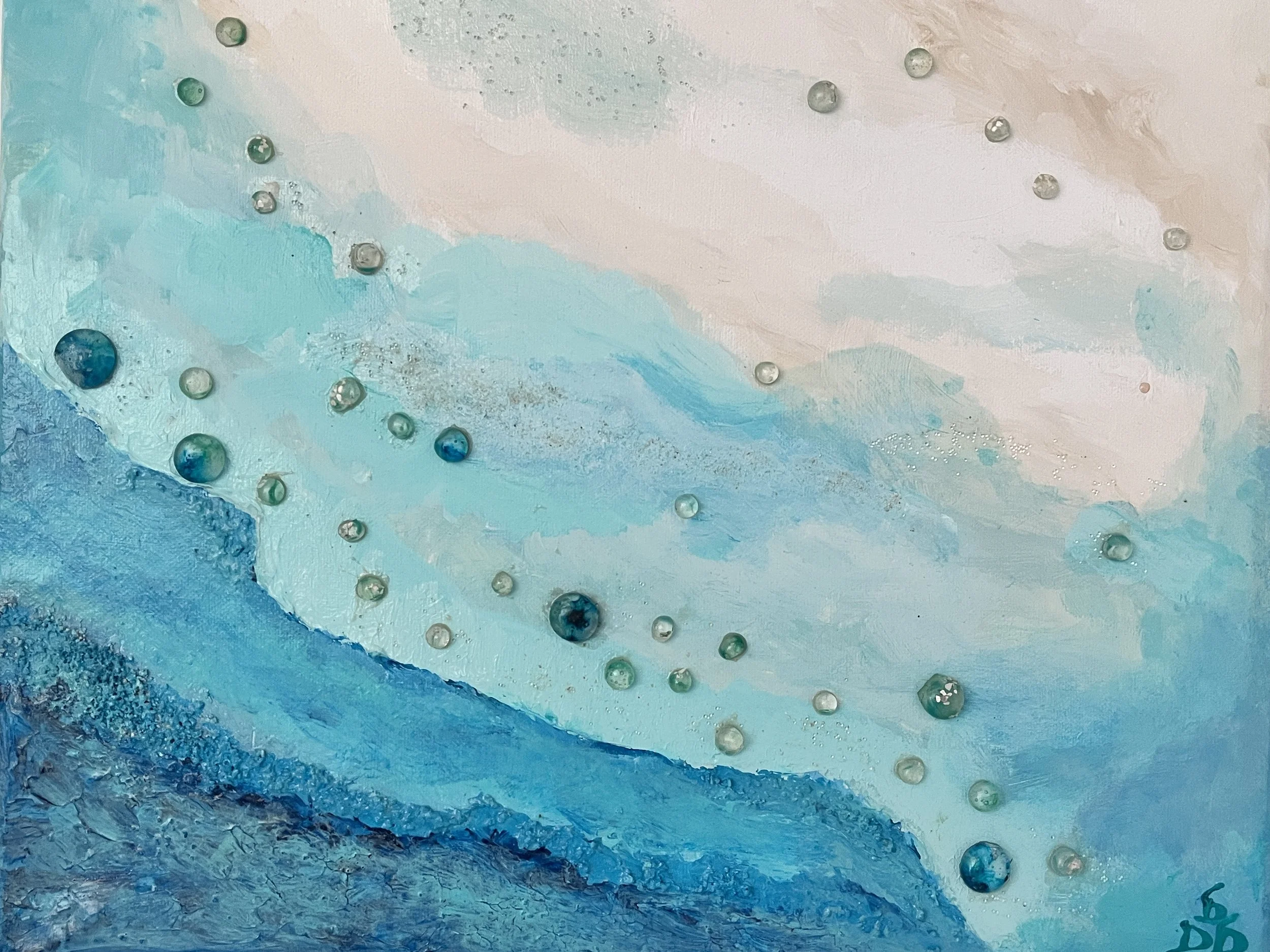 Source -Éveil (40X40cm)