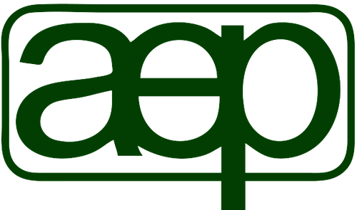 Green logo with the word 'gap' written in lowercase letters, upside down and reversed.