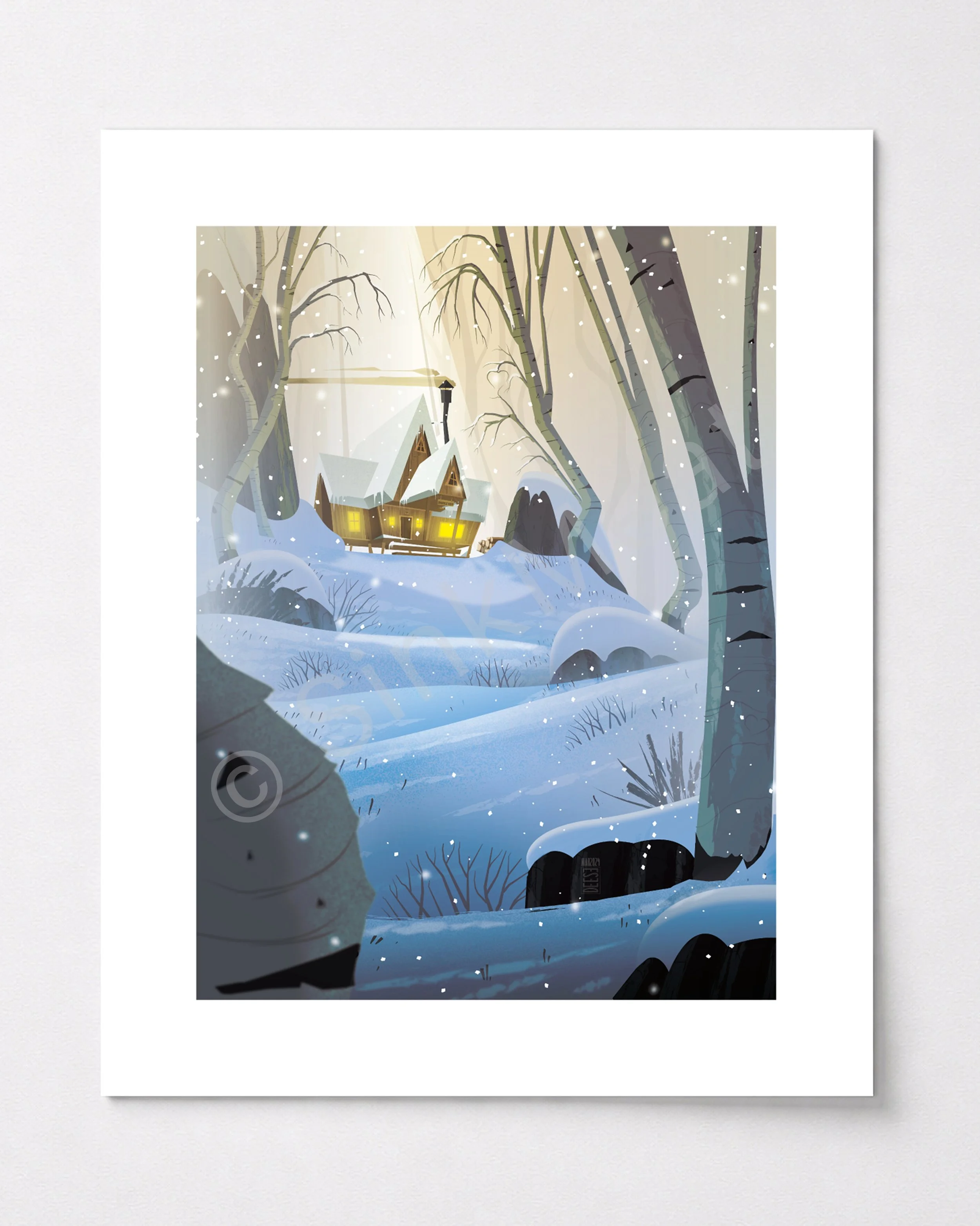 Landscape illustration