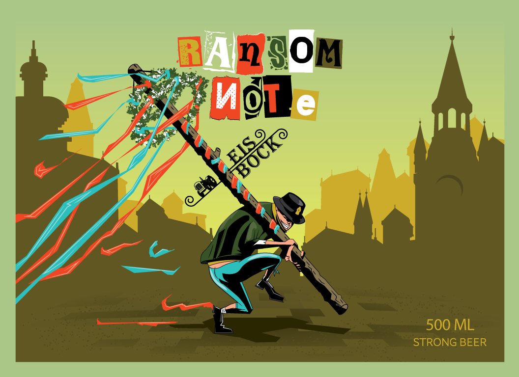 Beer label artwork