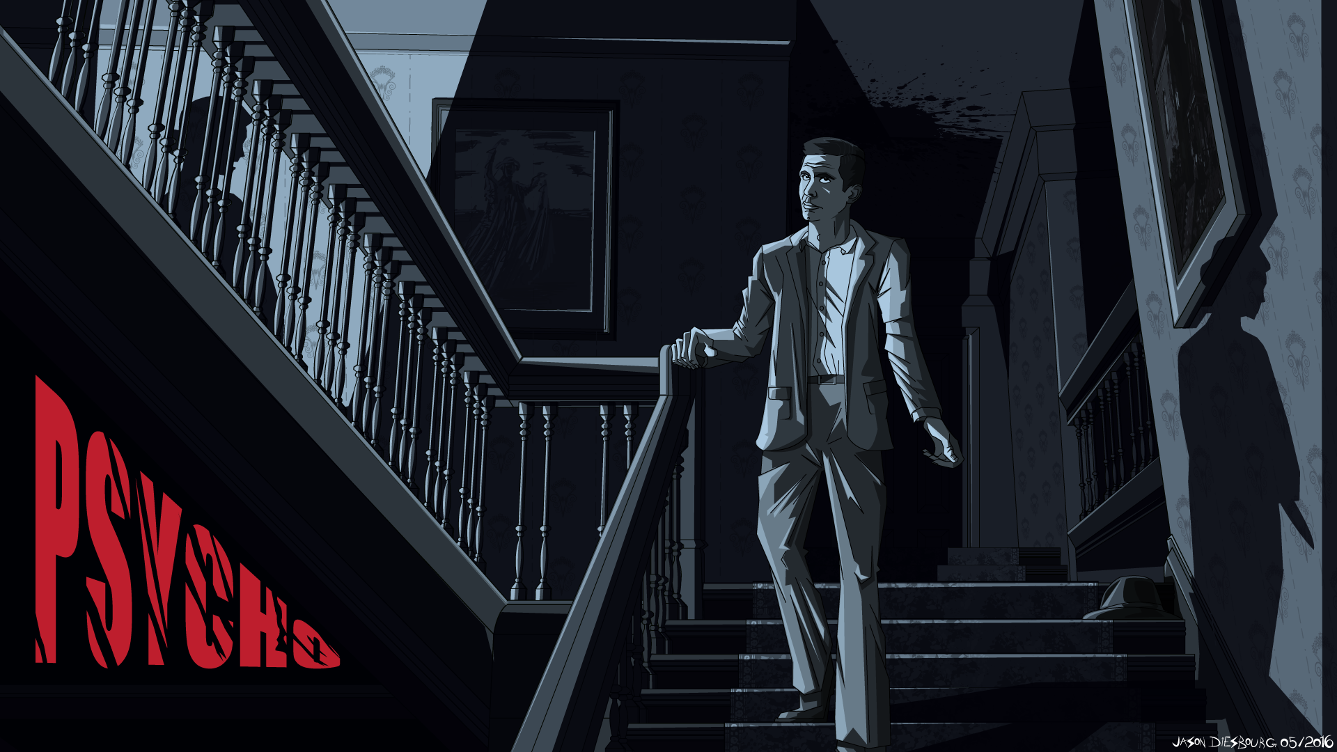 Psycho illustration