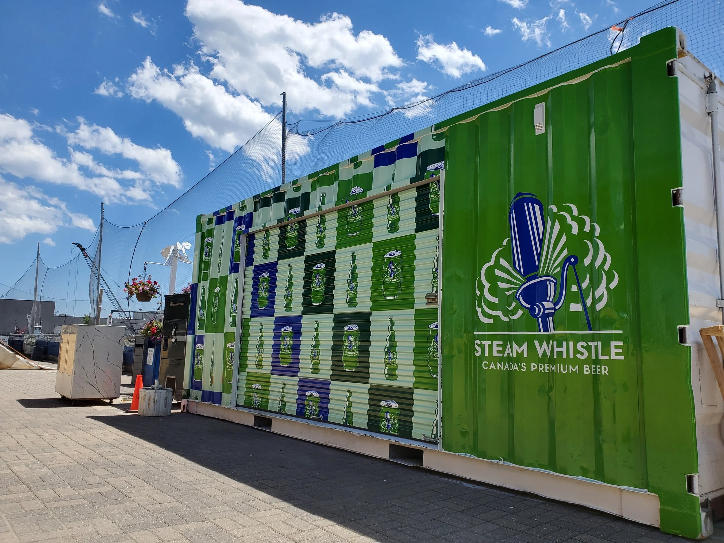 Storage container bar wrap