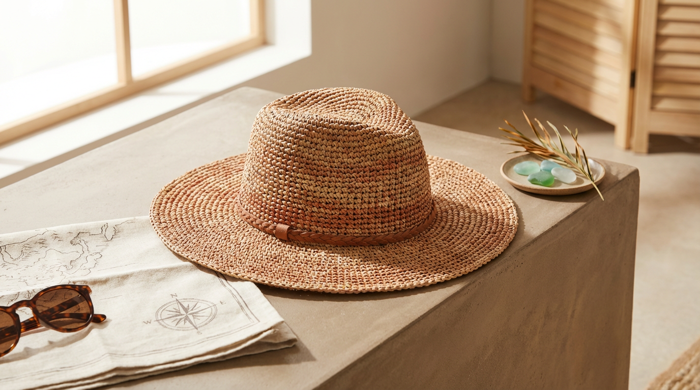 Woven Sun Hat