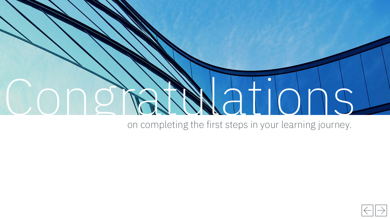 Congratulations Slide