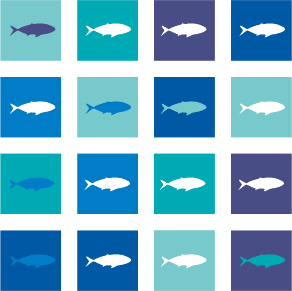 RICHO Blue Fish no text