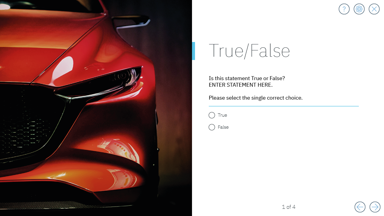 Question Slide