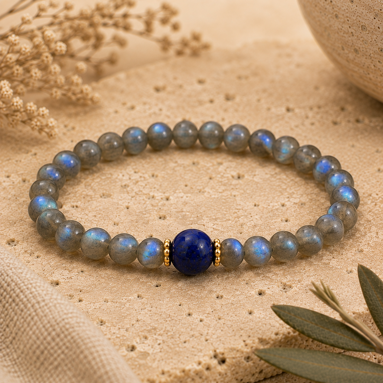 Labradorite + Lapis