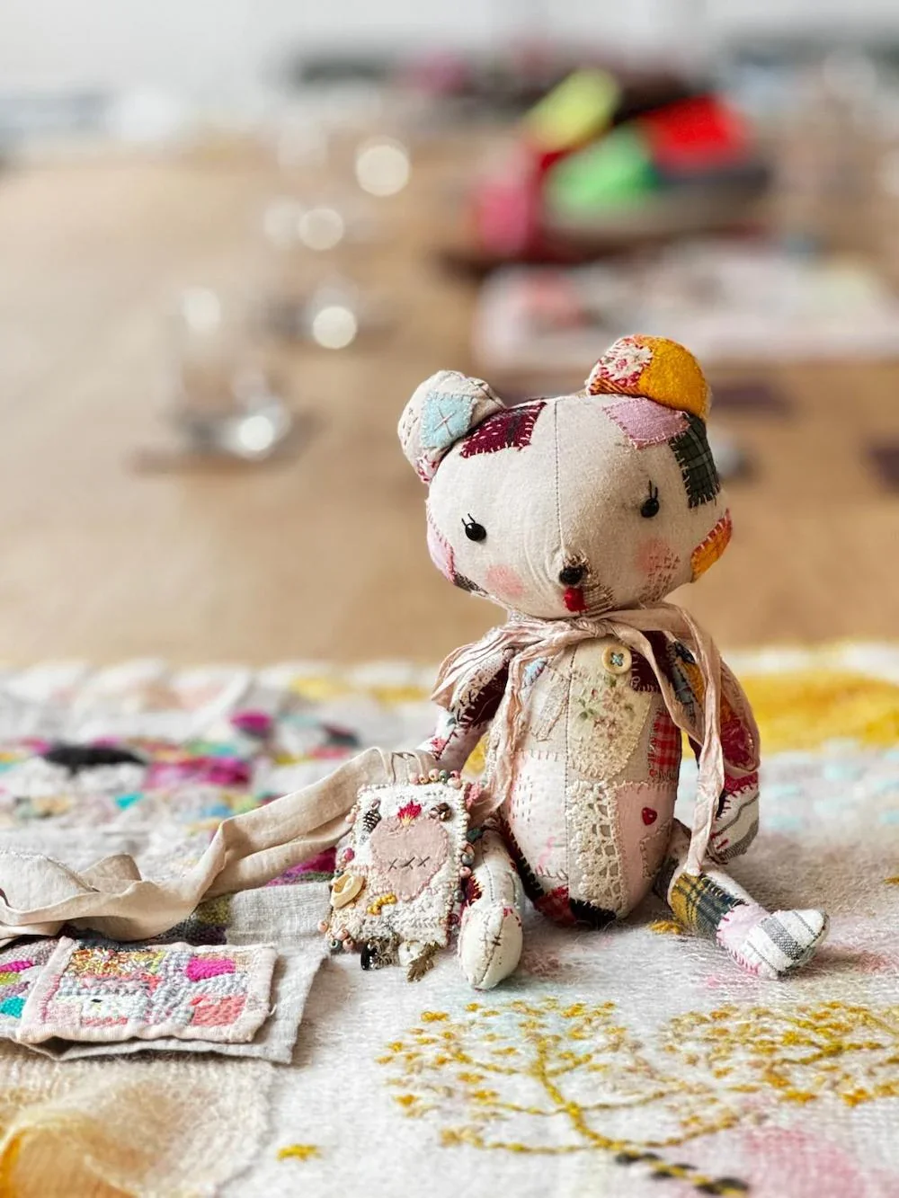 Stitched Bear Workshop with Aitor Saraiba.