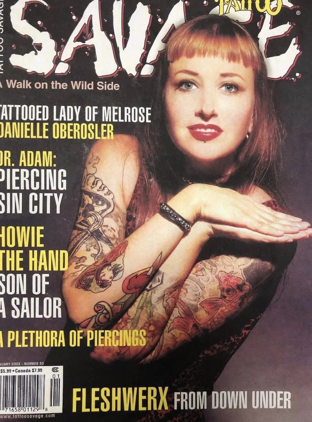 DANIELLE ON SAVAGE COVER