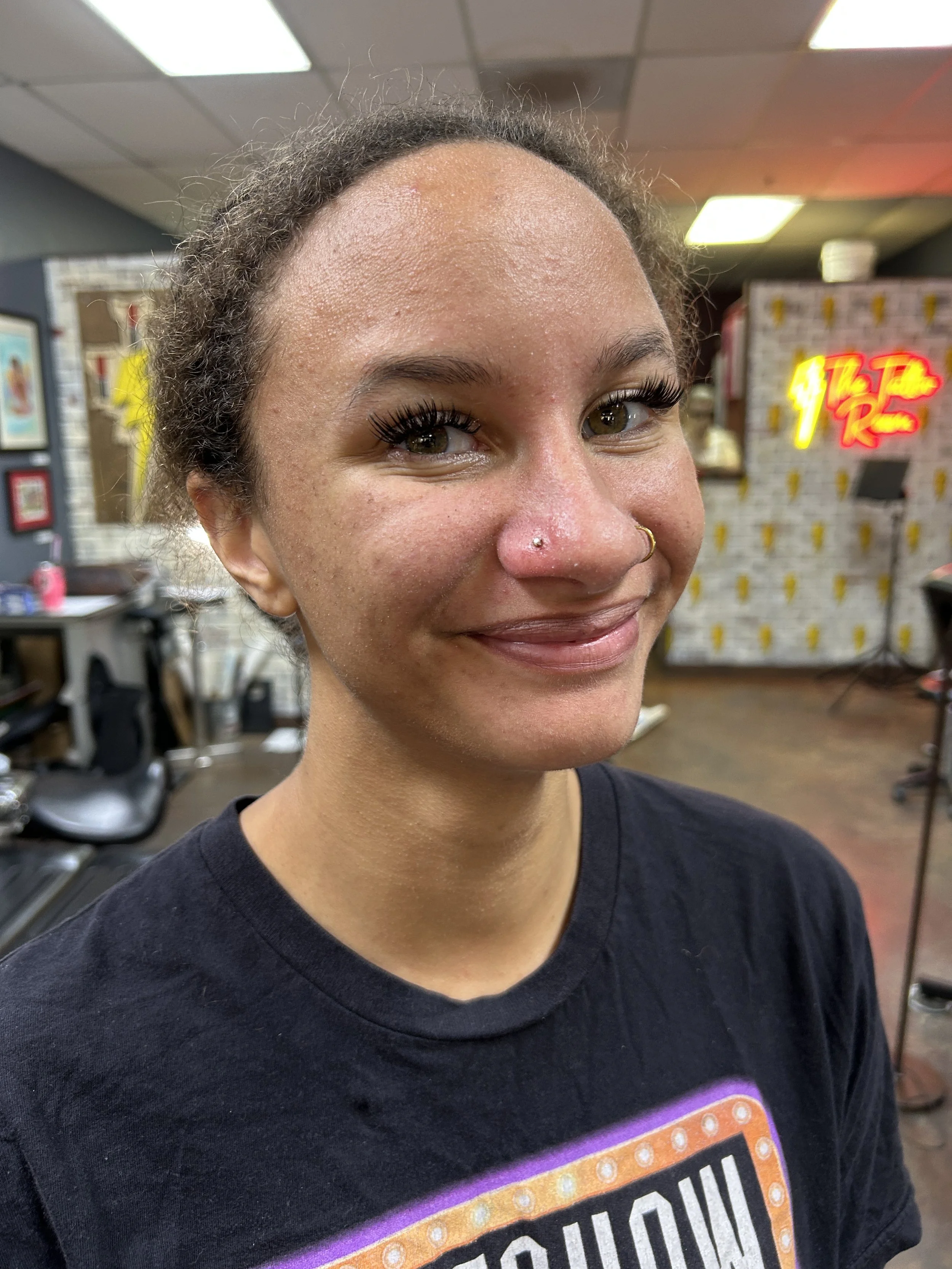 Nostril piercing
