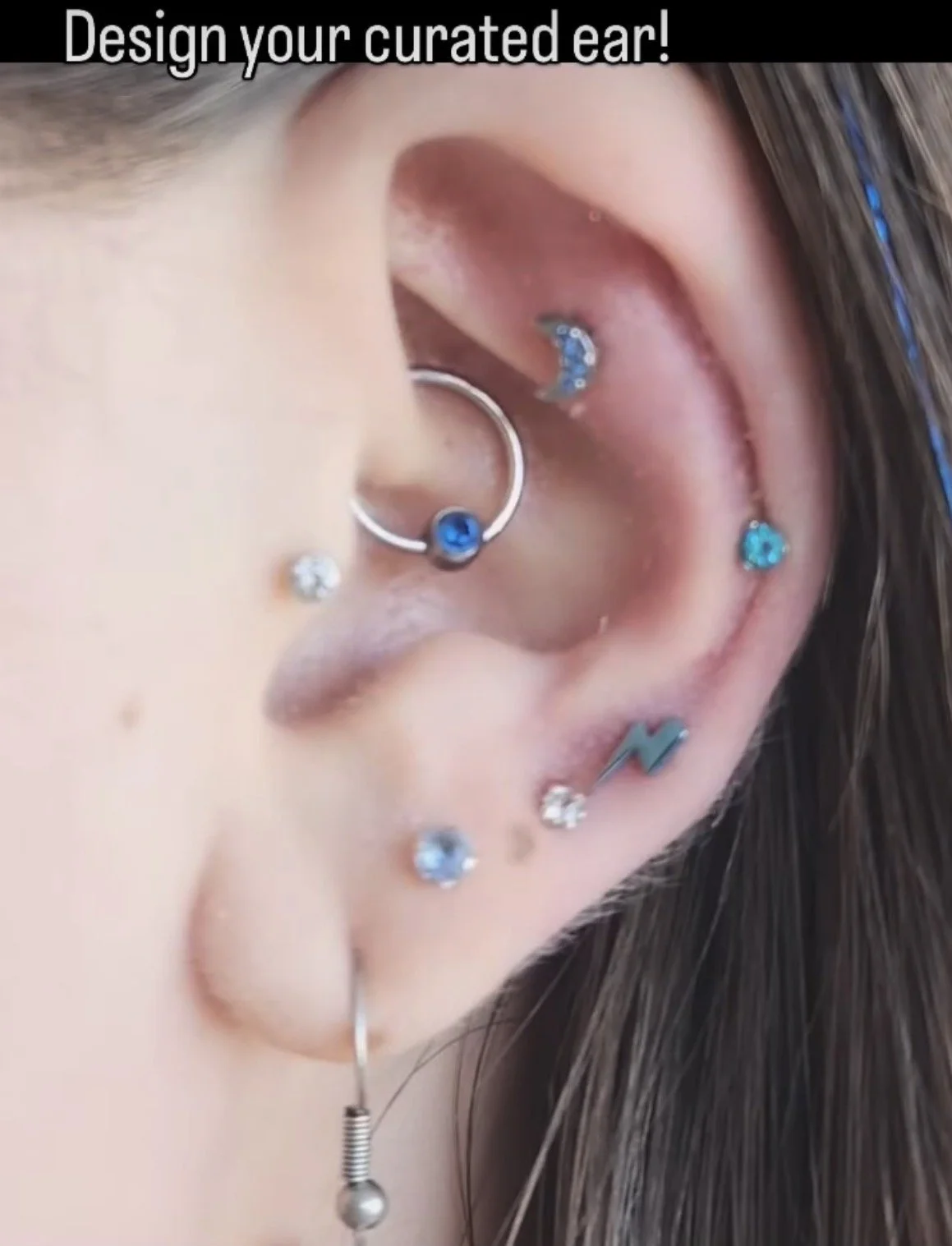 Curated Ear Piercings