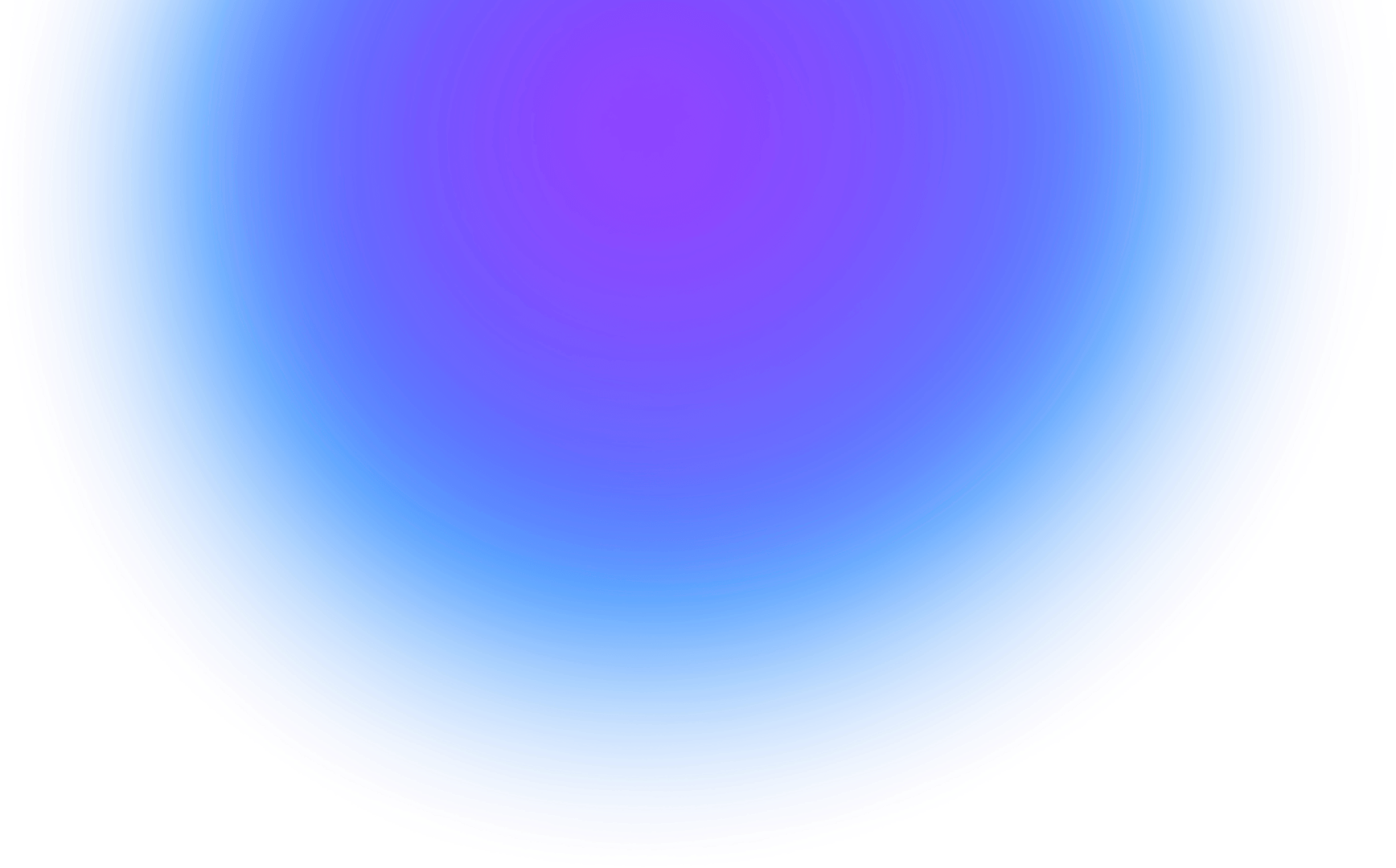 A colorful gradient with shades of purple, blue, and cyan forming a circular, halo-like pattern.