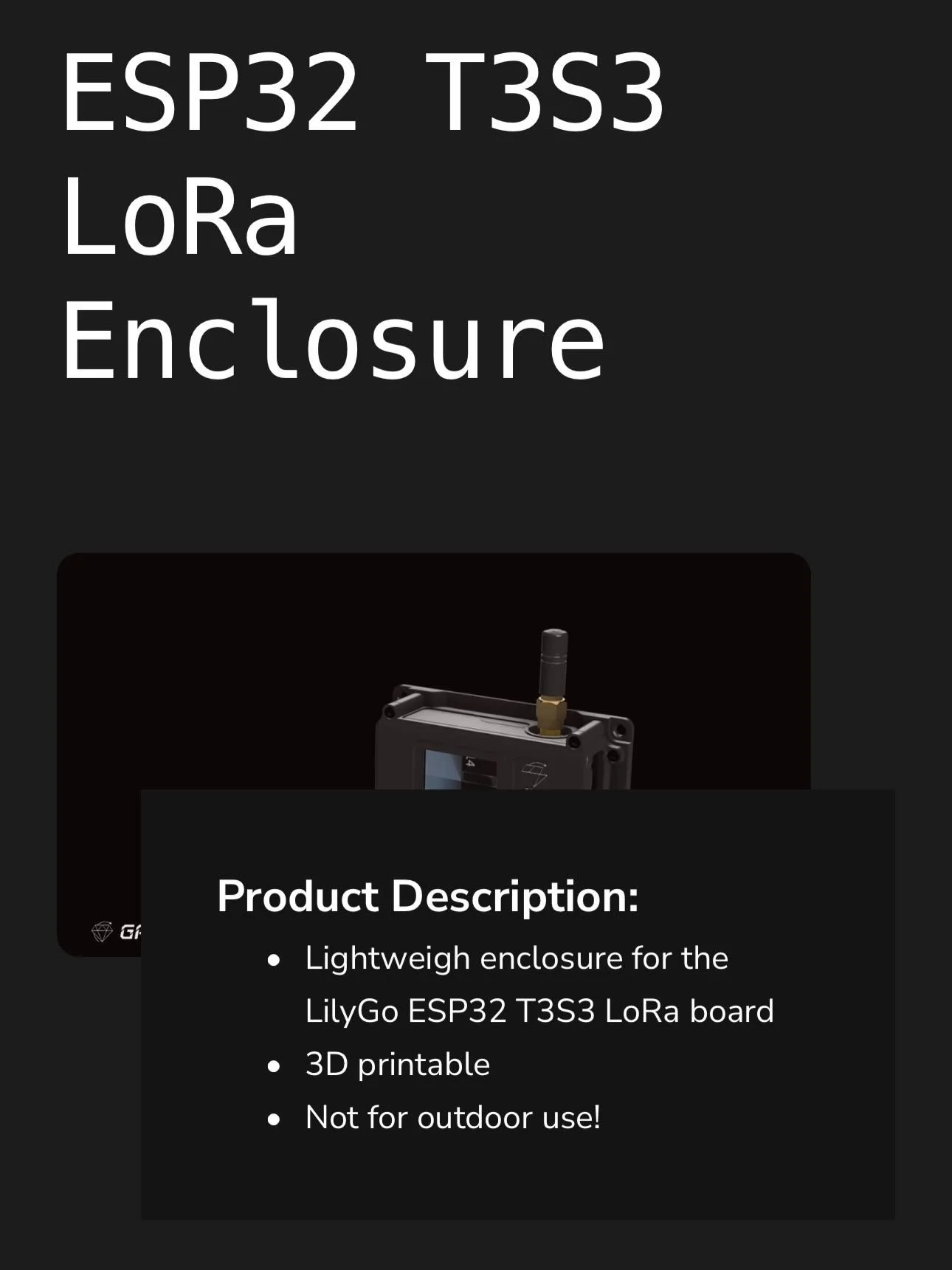 // GACG ⟐ Website Update ⟐

We&rsquo;ve added new functionality, offering users access to drawings, specs and downloads for all of our hardware projects.
For now one project has been uploaded, but expect more to come online soon.

Explore the update 