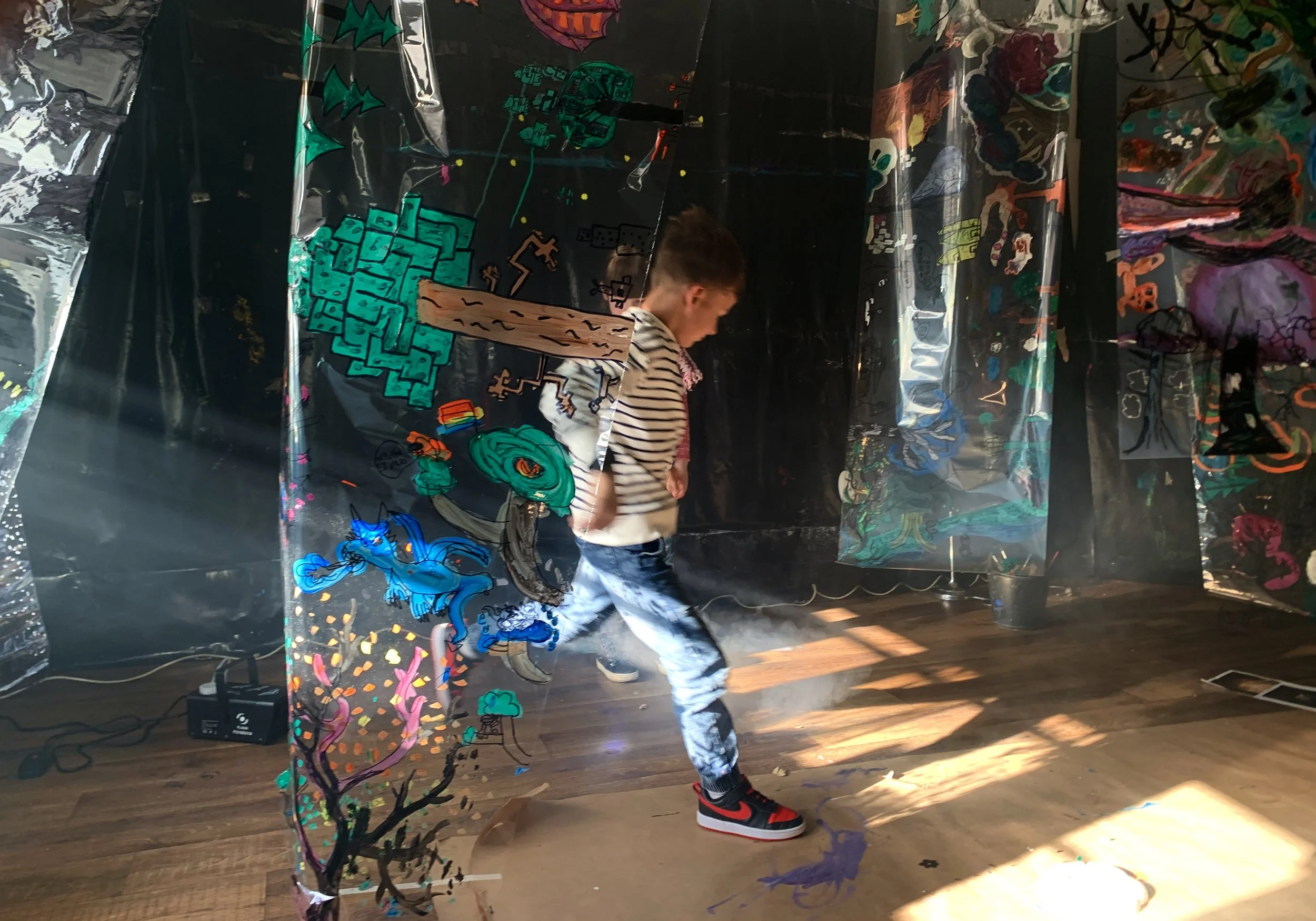 London Gates art class in Riga