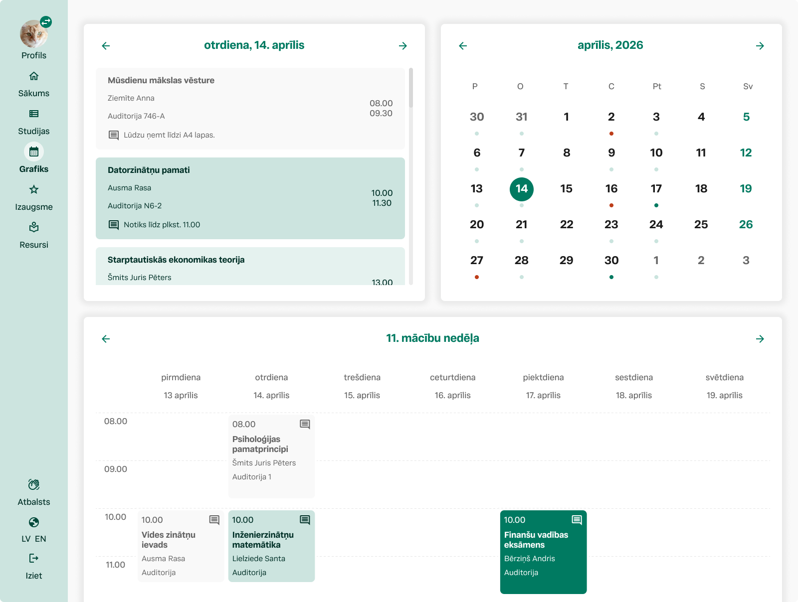 after | multi-view calendar system on desktop