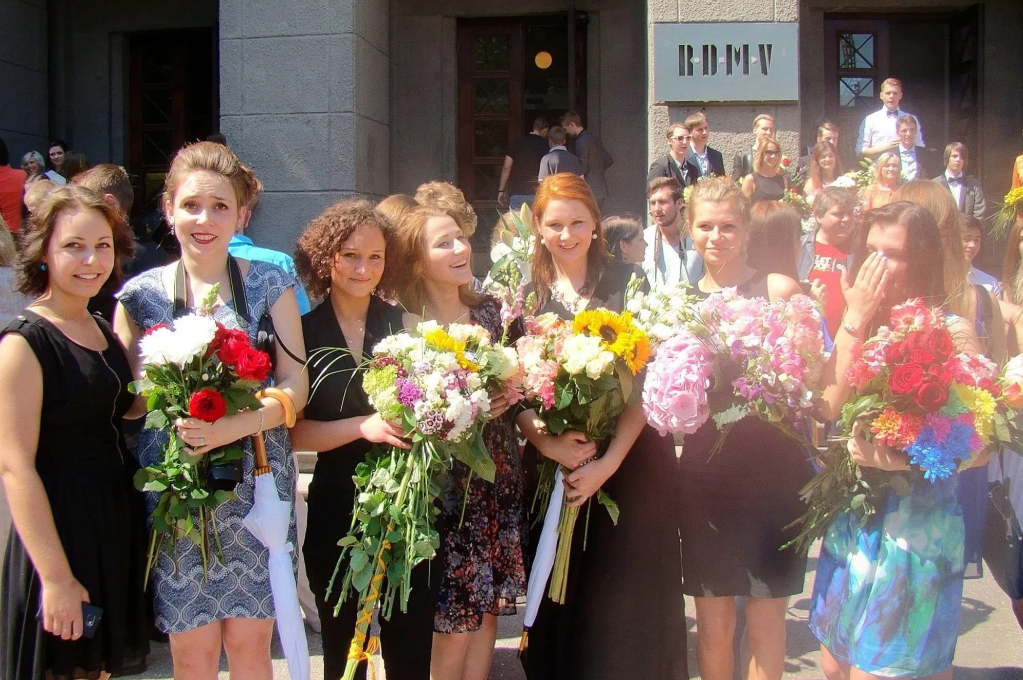 Graduation day. RDMV, Riga