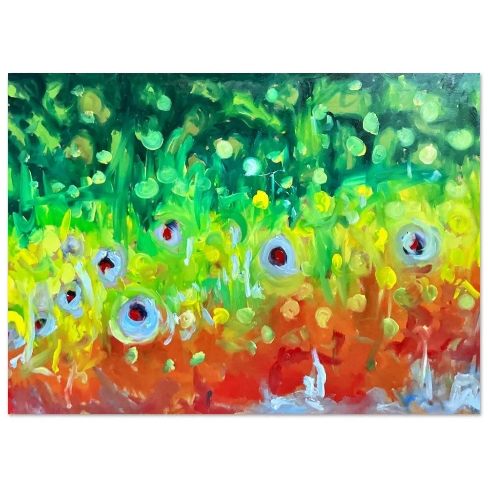 Fish abstract #1 print