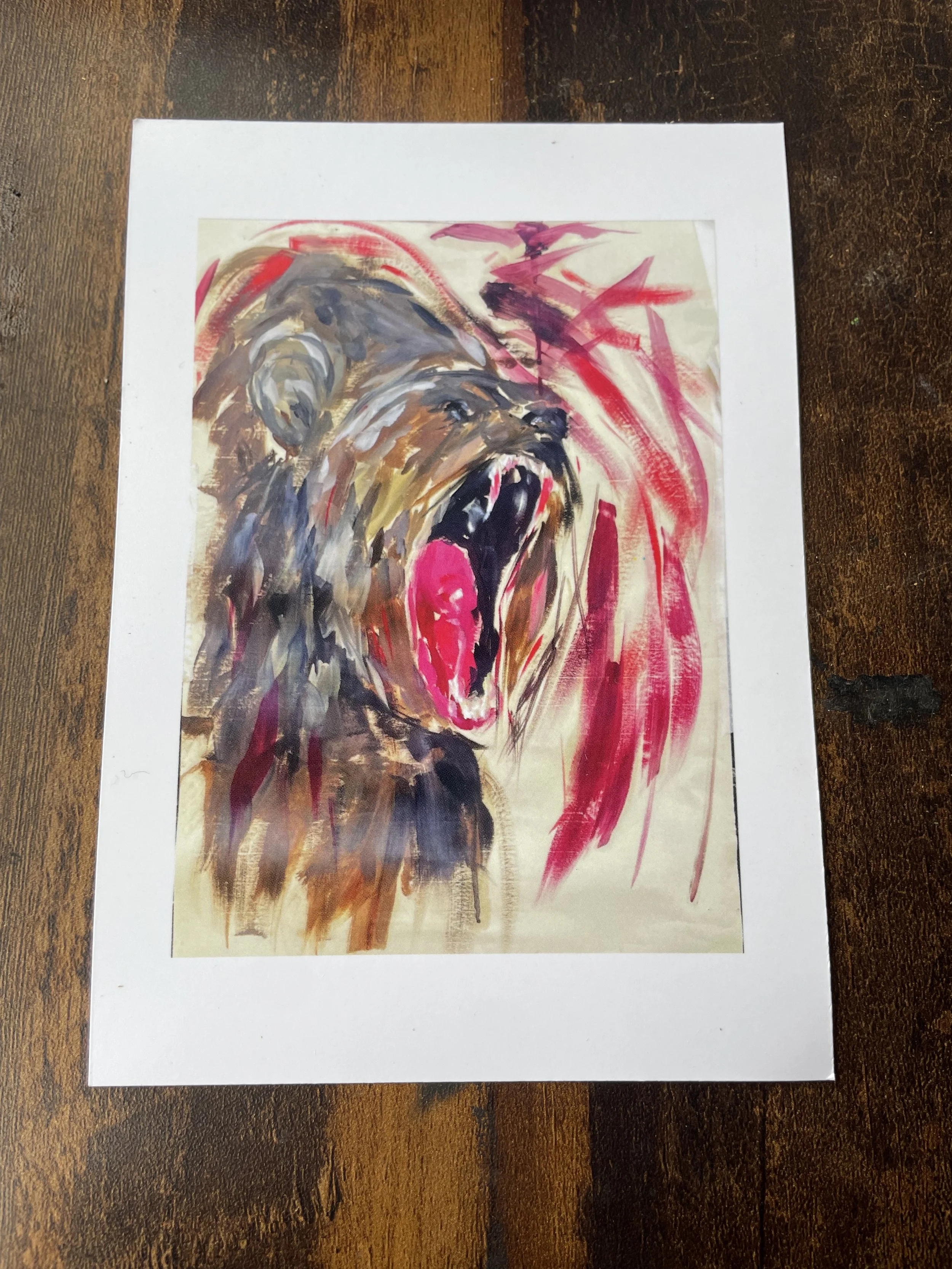 'Rage' print